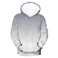 thumbnail image 5 of Men's Gradient Hoodie Pullover Long Sleeve Hooded Collar Drawstring Casual Sweatshirt Comfy Loose Fit Top, 5 of 5