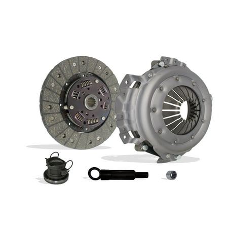 Clutch Kit Works With Jeep Tj Wrangler Cherokee Base Se Rio Grande S Sport Utility 2-Door 1994-2002 2.5L 150Cu. In. l4 GAS OHV Naturally Aspirated (4 CylindersL4, 2.5L)