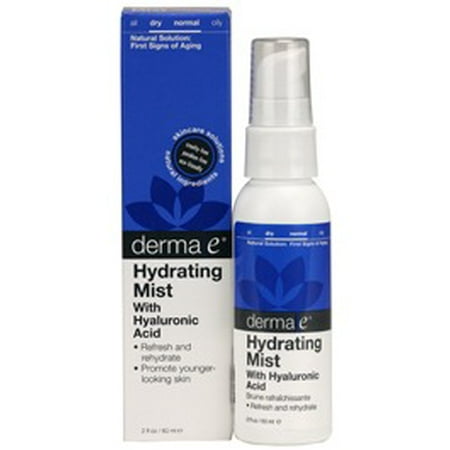 Mist hydratantes Acide Hyaluronique Derma-E Liquide 2 oz