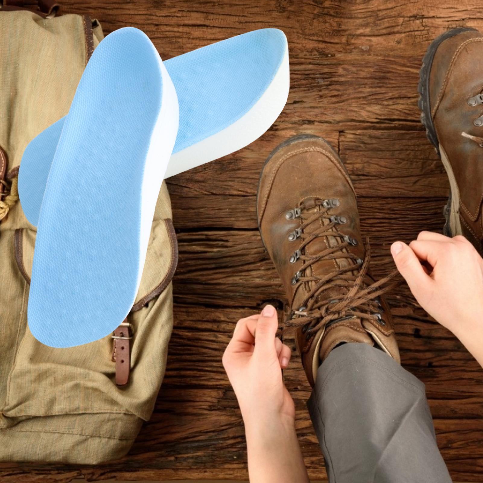 Zerodis 1Pair Unisex 2.5cm Height Increase Half Increasing Insoles Breathable Shoes Pad Cushion Heel Lifts For Shoes, Elevator Shoe, Height Increasing Blue