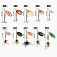 thumbnail image 4 of Fishing Lure Spinnerbait Set – Metal Spinners 3g-7g, Rotating Blade Lures for Bass, Trout & Pike (Type C), 4 of 10