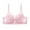 Pink, variant on Aayomet Push Up Bras for Women Women's Full Coverage Plus Size Comfort Minimizer Bra Wirefree Non Padded,Red 105C