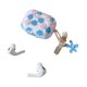 thumbnail image 5 of Estuche protector transparente con purpurina y flores adecuado para Airpods Pro, estuche suave para auriculares de pie de segunda generación de Apple, 5 of 5