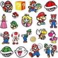 thumbnail image 1 of Aplique bordado Iron On Patches HITOMOSU Mario, 20 piezas, 1 of 6