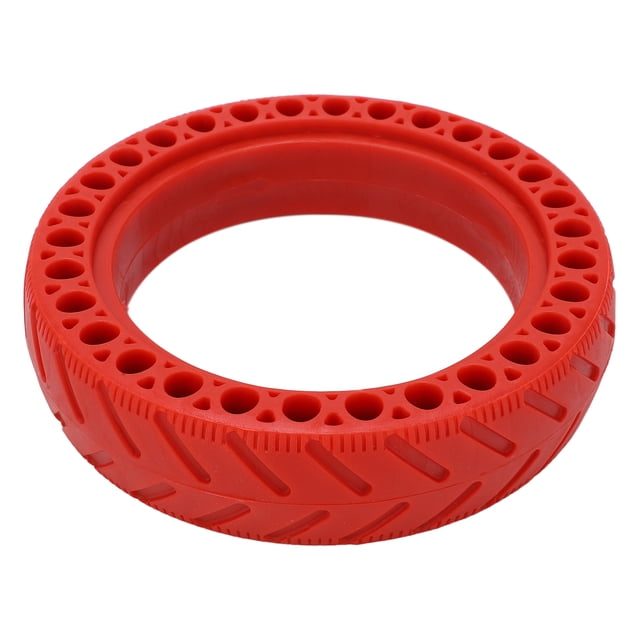 8.5 Inch Scooter Light Series Solid Tires Beehive Explosion Proof Inflation Free Tire for Xiaomi M365/1S/PRO/PRO2 8.5x2.0SRed,