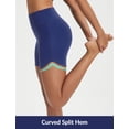 thumbnail image 3 of BALEAF Womens 5" Biker Shorts High Waisted Workout Spandex Short Tummy Control Gym Yoga Athletic with Pocket Navy Blue XL, 3 of 7