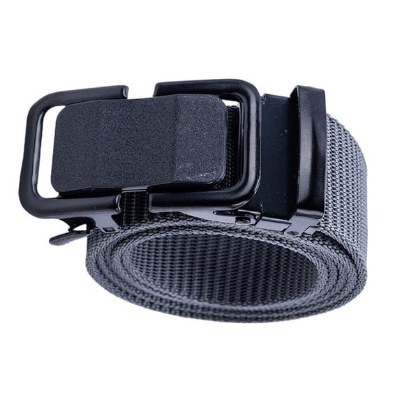 COOLHOOD Men's Woven Waist Belt Automatic Buckle Nylon Webbing with Automatic Belt for Outdoor Activities and Work