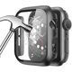 Glass+Cover For Apple Watch case 44mm 40mm 45 mm 41mm 42mm 38mm iWatch