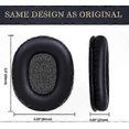 thumbnail image 4 of Soft Replacement Ear Pads for ATH M50X M40X M30X M20X MSR7 SX1 Headphone Models, 4 of 5