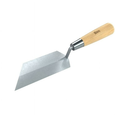 Bon 21-161 Margin Trowel 6-inch X 2-inch Right Angle Wood Handle