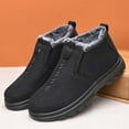 thumbnail image 2 of NOKIO Men's Spring And Autumn Winter Large Size Cotton Shoes Plus Velvet Thickened Light Bottom Thick Bottom Non Slip Warm Snow Boots Men'S Leisure Snow Ground Shoes, 2 of 5