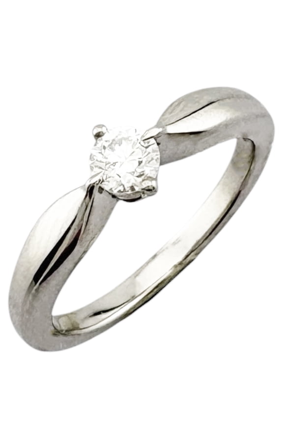 Pre-Owned Bulgari Dedicata a Venezia Ring, Pt950 Platinum, 0.18ct Diamond, Women's, BVLGARI,...