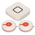 thumbnail image 1 of Elderly Monitoring Call Button, Light Weight 100-240V ABS Caregiver Pager  For Home For Hotel EU Plug, 1 of 8
