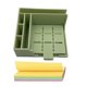 thumbnail image 1 of Portanotas con plantillas, planificador semanal, bloc de notas, organizador de bloc de notas de plástico y soporte para teléfono para notas de 3 x 3 pulgadas, accesorio de escritorio, 1 of 8