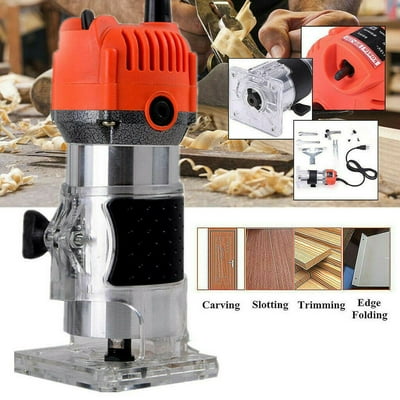 32000RPM 110V 580W Electric Hand Trimmer Wood Laminator Router Joiners Tool Set 32000RPM 110V 580W Electric Hand Trimmer Wood Laminator Router Joiners Tool Set