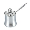 thumbnail image 4 of Siruishop Coffee Pot Long Handle Butter Stainless Steel Arabic for Office Home Kitchen 760ml, 4 of 8