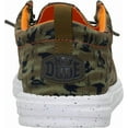 thumbnail image 5 of HEYDUDE Wally Funk Duck Print Dark Olive/Multi for Men Size 12, 5 of 7