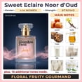 thumbnail image 2 of Seamless Hold Sweet Eclaire Noor d’Oud Sweet Caramel Vanilla Musk Perfume for Women Parfum | Inspired Luxury Fragrance | Long-Lasting Scent - 1 oz (30 ml), 2 of 6