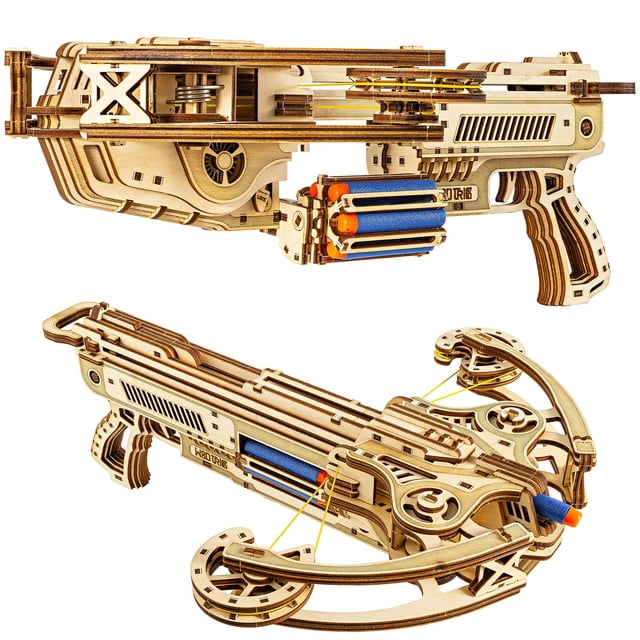 Puzle de madera 3D Wood Trick Bullet Boltcaster Ballesta