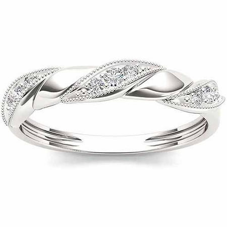 Imperial 1/10 Carat T.W. Diamond 10kt White Gold Fashion Ring