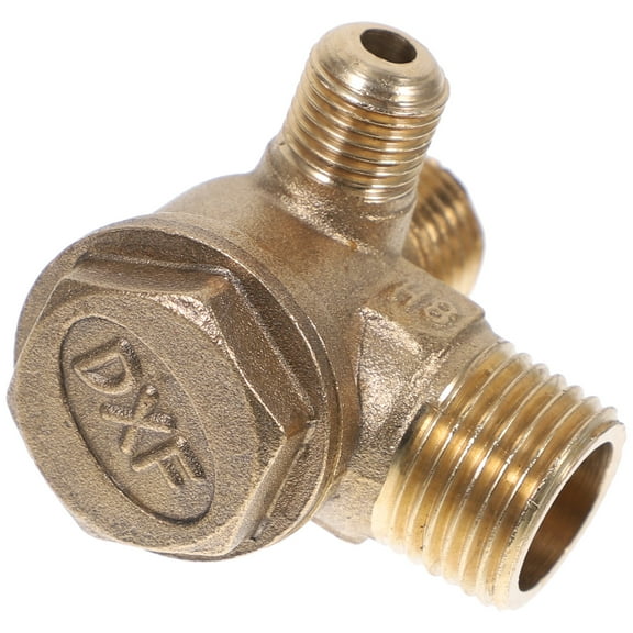 Air Tools Air Compressor Pump Check Valve for Air Compressor Pneumatic Fittings Check Valves Replacement Air Compressor Check Valve Accessories Compressor Brass