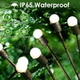 thumbnail image 6 of 2025 Solar Lights Outdoor Waterproof , 10 Pack Solar Garden Lights, Solar Firefly Lights Outdoor Waterproof, Solar Twinkle Swaying Fairy Light for Yard Patio Pathway Garden Decoration (Cold White), 6 of 7