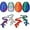 4Pcs-B, variant on 3D Printing Toys - 12" 3D Printed Dragon&Egg Cool 3D Printed Articulated Crystal Dragon Toy for Ages 8+ (Laser Blue)