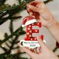 thumbnail image 4 of CaiYueKe 26-Piece Alphabet Christmas Ornaments Set Acrylic Letter Decorations with Snowflake Bell Pattern for DIY Holiday Tree Wreath Mantel Festive Hanging Decor Xmas Gifts for Family Friends, 4 of 9