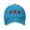 Blue, variant on Canada Flag Text Logo Adult Adjustable Classic Washed Casquette Cap Hat Baseball Cap For Man For Woman