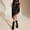 Black, variant on Women Lace Trim Satin Long Skirt Asymmetrical Silk Lace Skirt Elegant Elastic Waist Flowy A Line Midi Underskirt Black XL(XL)