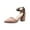 Pink, variant on Itsun Heels Sandals Women, Women's Fashion Pointed Toe Chunky Heel Dress Pumps Shoes Pink