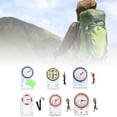 thumbnail image 3 of Multifunctional Compasses Navigation Compasses Map Ruler Magnifier Exploring Hiking Map Reading Orienteering Compasses, 3 of 14
