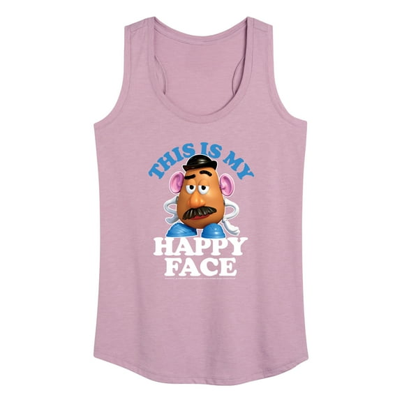 Toy Story - This Is My Happy Face - Women's Racerback Tank Top