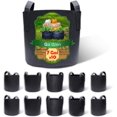 thumbnail image 1 of GFDYREE 10-Pack 7 Gallon Grow Bags, Aeration Fabric Pots with Handles, 1 of 7