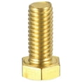 thumbnail image 3 of Unique Bargains Brass Hex Bolts, 3/8-16x7/8' 1 Pack Fully Thread Grade 4.8 Machine Screws, 3 of 4