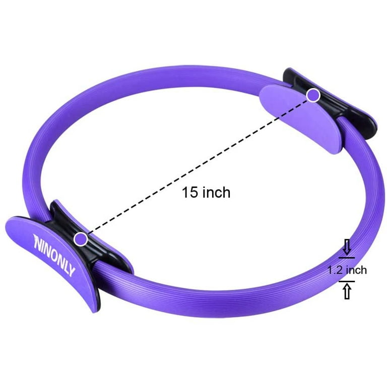 Pilates Ring 15Inch Magic Circle Portable Fitness Ring Perfect