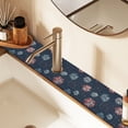 thumbnail image 2 of Yayeee Faucet Mat for Kitchen Sink 30" Diatomite Long Splash Guard Pad, Starry Fireworks Pattern, 2 Pack, 2 of 7