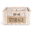 thumbnail image 6 of happimess Reed Southwestern Hand-Woven Rattan Nesting Baskets with Handles, White Wash/Kubu Gray (Set of 2), BSK1005A-2SET, 6 of 11