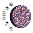 thumbnail image 4 of Goofa rock Skull record Pattern Universal Tire Cover for Jeep, SUV, Truck, and Trailer – Waterproof, UV-Resistant,Easy to Install, Fits 14"-17" Tires-17 inch, 4 of 6