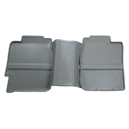 Husky Liners by RealTruck Classic Style Series | 1999 - 2007 Silverado/Sierra 1500 Extended Cab, 1999 - 2007 Chevrolet Silverado/GMC Sierra2500/3500 Extended Cab | 2nd Seat Floor Liner, Grey | 61362