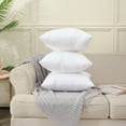 thumbnail image 2 of Rather Bather Milford Square Polyester Decorative Throw Pillow Insert Set of 2 (18"x18"), 2 of 4