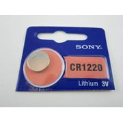 Sony 1x CR1220 BR1220 CR 1220 - 3V Lithium Button Cell Battery Batteries - Official Genuine Sony