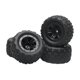 thumbnail image 5 of Neumáticos de coche RC 1:12 1:14 1:16 Reemplazo de ensamblaje Modificación DIY Alto rendimiento 4 piezas de neumáticos, 5 of 9