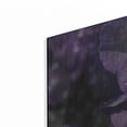 thumbnail image 2 of Luxe Metal Art 'Purple Pansy' by Lori Deiter, Metal Wall Art, 24"x16", 2 of 8