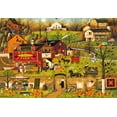 thumbnail image 3 of Buffalo Games 2000-Piece Charles Wysocki Blackbirds Roost at Mill Creek Interlocking Jigsaw Puzzle, 3 of 5