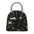thumbnail image 1 of Disketp Spiders On The Web Bolsa Térmica para Almuerzo, Lonchera con Abertura Amplia y Gran Capacidad, Organizador Reutilizable para Mujeres, Hombres y Adultos, 1 of 6
