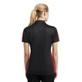thumbnail image 2 of Sport-Tek Â® Ladies PosiCharge Â® Active Textured Colorblock Polo. LST695, 2 of 6