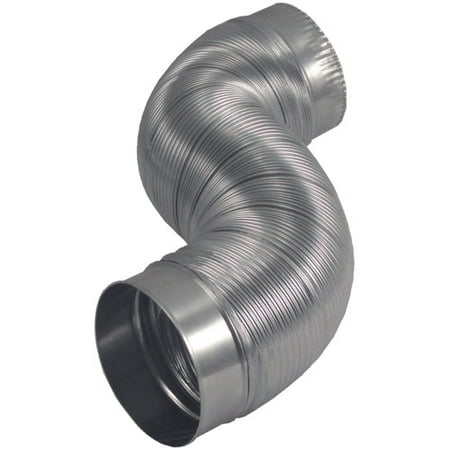 duct flexible aluminum rigid dia semi deflecto walmart