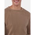 thumbnail image 2 of No Boundaries Men's & Big Men's Raglan Sleeve Thermal Shirt, Sizes XS-5XL, 2 of 8
