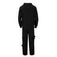 thumbnail image 7 of BOOMNY Men Sweatsuits Set Plus Size Hoodies Sweatpants 2Pcs Gym Sweat Suits Running Jogging Fall Winter Athletic Tracksuit Outfits, 7 of 7
